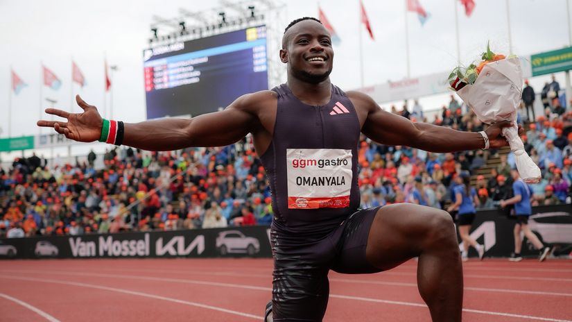 Omanyala caps off Olympic preparations with commanding win in Hengelo