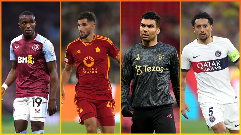 Diaby, Aouar, Casemiro & Marquinhos (©Getty Images)