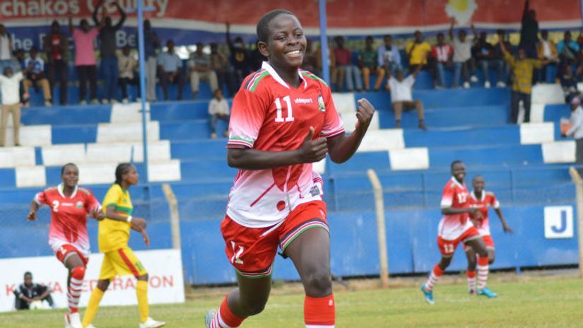 Jentrix Shikangwa © FKF