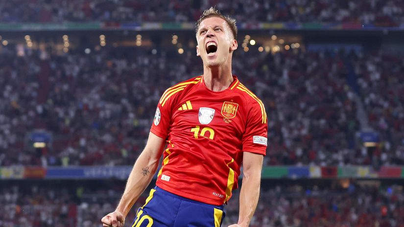 Dani Olmo - the possible star of the transfer window(©Alex Livesey/Getty Images)