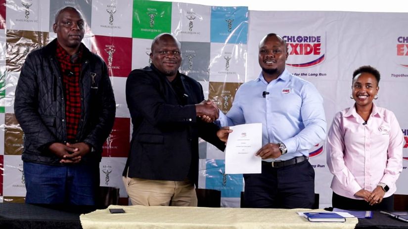 Boost for Kenya Harlequin as Chloride Exide announce sponsorship deal