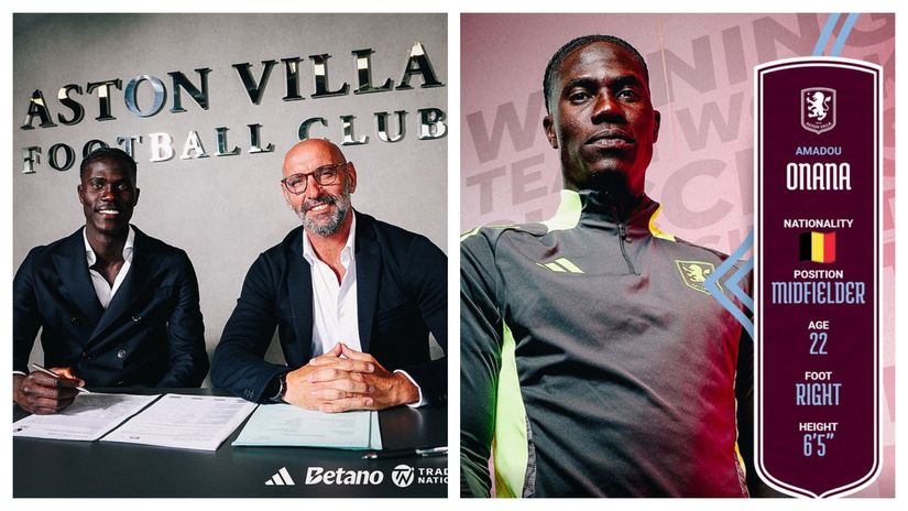Aston Villa snatch Onana and become the biggest spender in Europe!