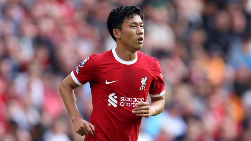 Wataru Endo(©George Wood/Getty Images)