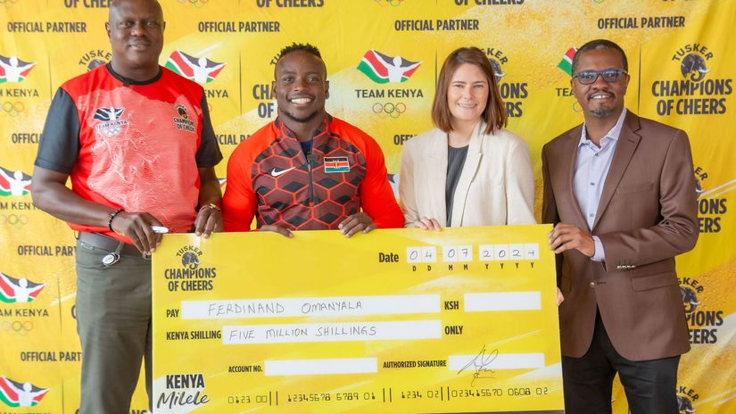 Omanyala lands major sponshorship ahead of Paris Olympics race