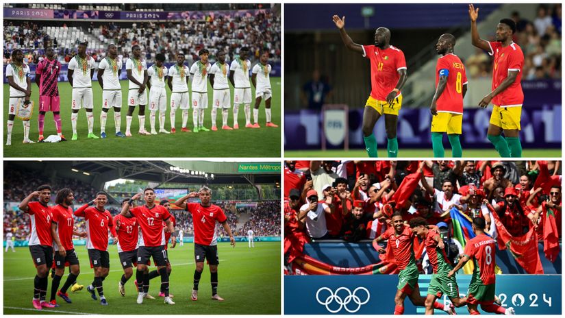 African representatives all hope for the quarter-final(©AFP)