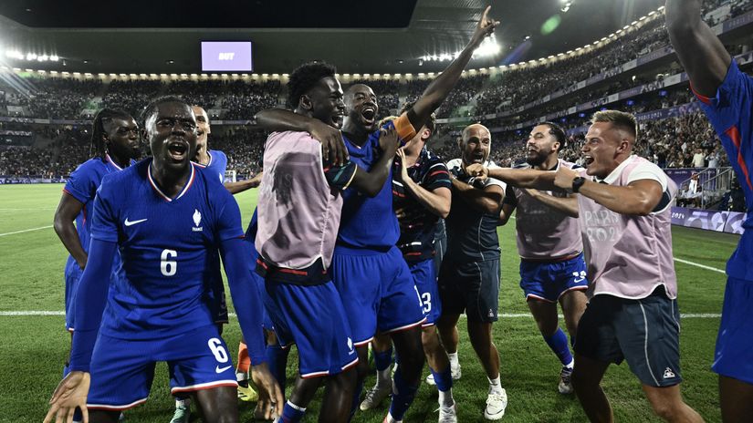 Les Blues celebration(©AFP)