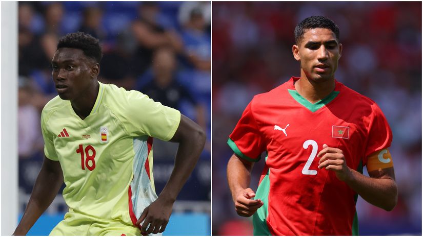 Omorodion & Hakimi (©Getty Images)