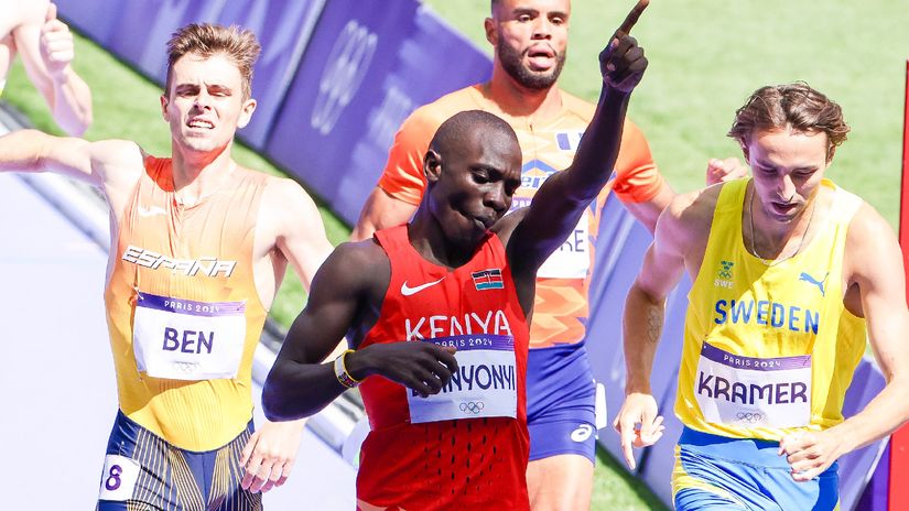 Paris Olympics: Title beckons for Wanyonyi as Kinyamal crashes out