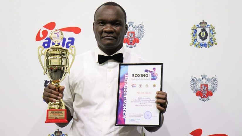 Nelson Otieno ©Boxing Federation of Kenya