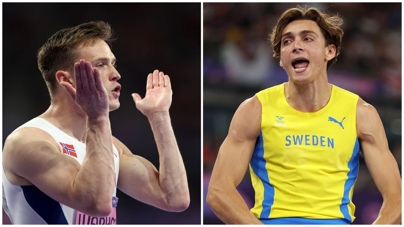 Warholm and Duplantis will face of in Zurich (©Getty images sport)