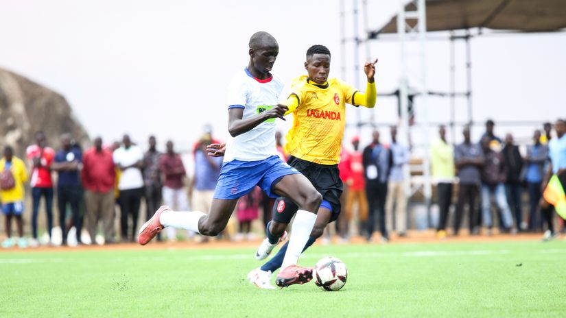 Annan Okumu in action against ©Amus College Alvin Wesonga