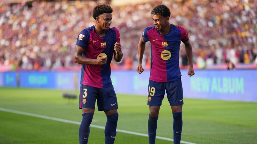 Youngster Yamal and the 'old man' Lewa brush Bilbao aside!