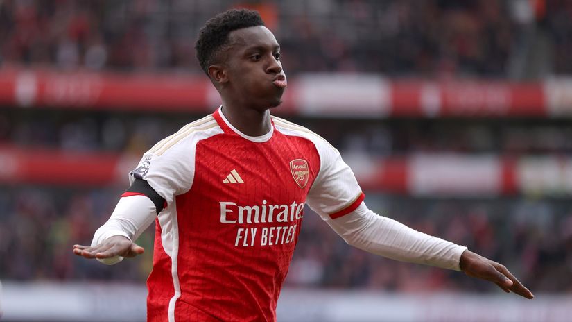 Eddie Nketiah(©Alex Pantling/Getty Images)