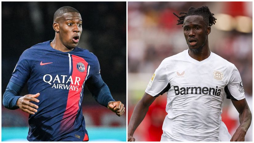 Mukiele and Kossounou(©AFP)