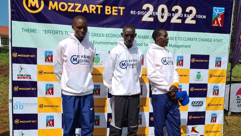 Mozzart Bet boost prize money for winners of Re-Discover Nandi Road race
