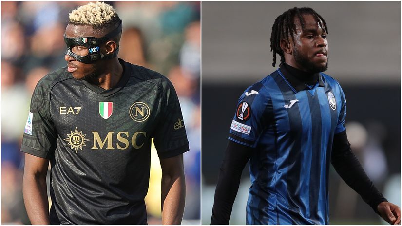 Even though hanging on a transfer thread, Osimhen and Lookman lead Nigeria in AFCON qualifiers