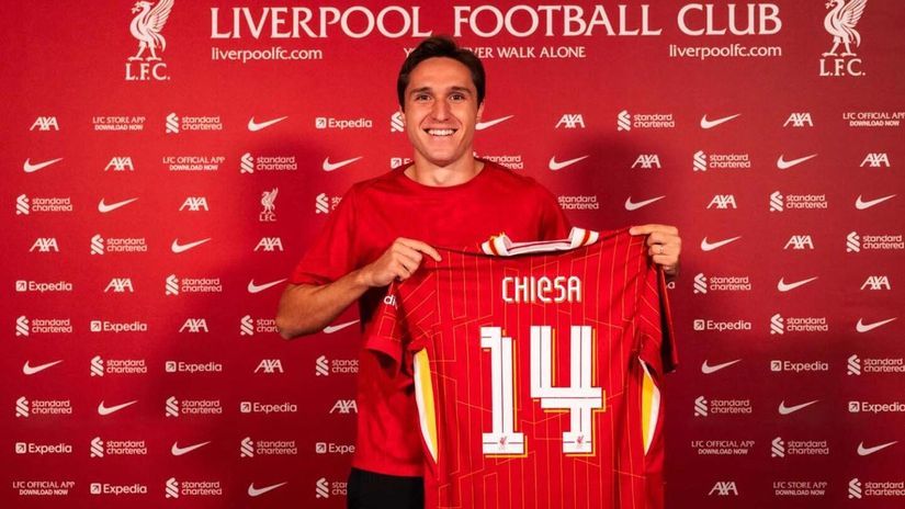 First signing for Liverpool 48 hours before the deadline