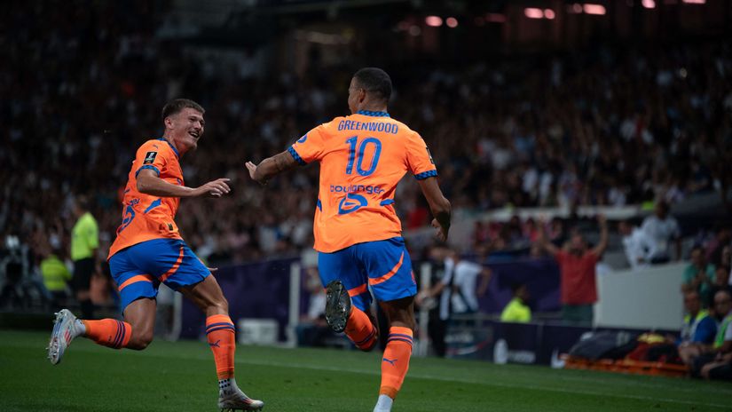 Greenwood has been unstoppable so far(©AFP)