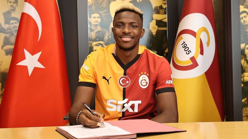 Finally! 'Freed' Osimhen joins Galatasaray!