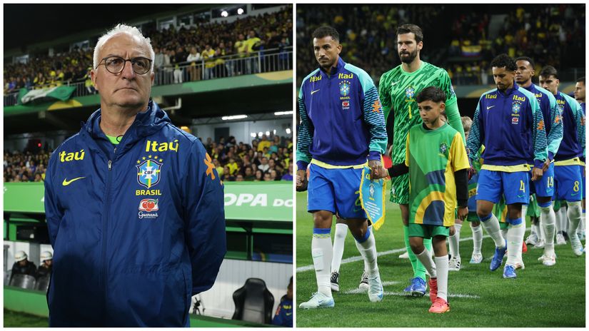 Dorival Junior and his players (©Getty images sport)