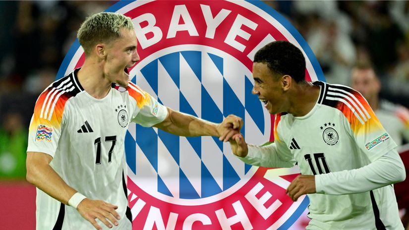 Wirtz & Musiala (©AFP)