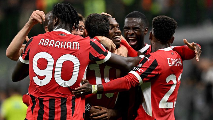 Milan top Serie A with a third win in a row