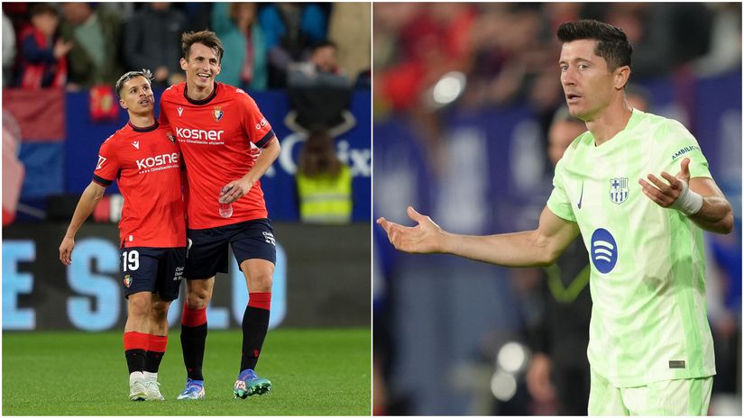 Budimir & Zaragoza (left) and Lewandowski (right) (©Getty Images)
