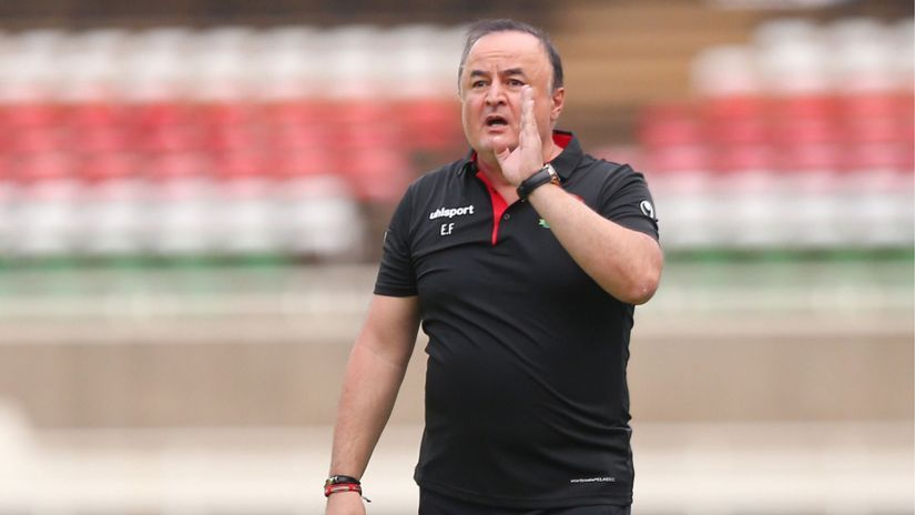 Harambee Stars head coach Engin Firat criticises CAF's decision to include host countries in CHAN qualifiers