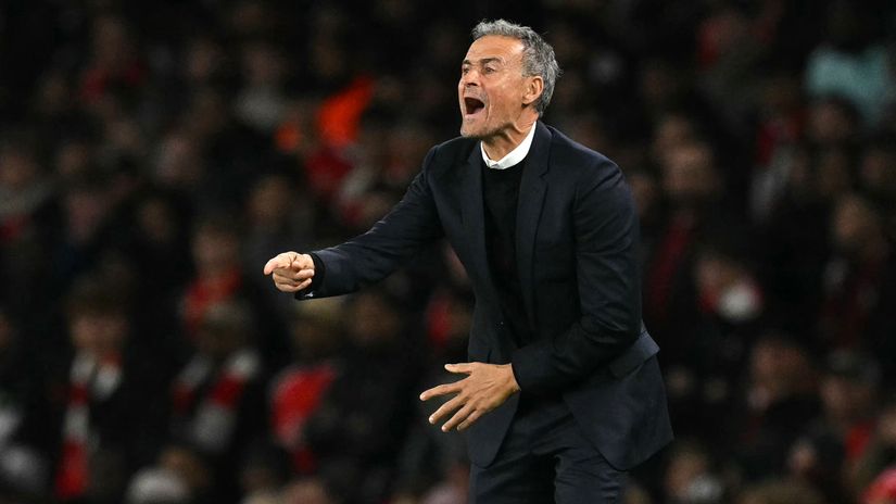 Enrique fuming after Arsenal slap PSG in the face