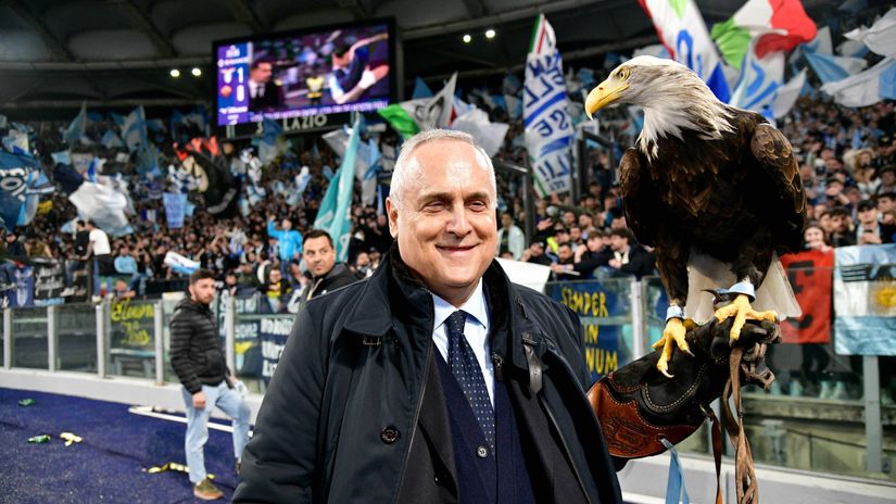 No one can neglect this man's aura (©Marco Rosi - SS Lazio/Getty Images)
