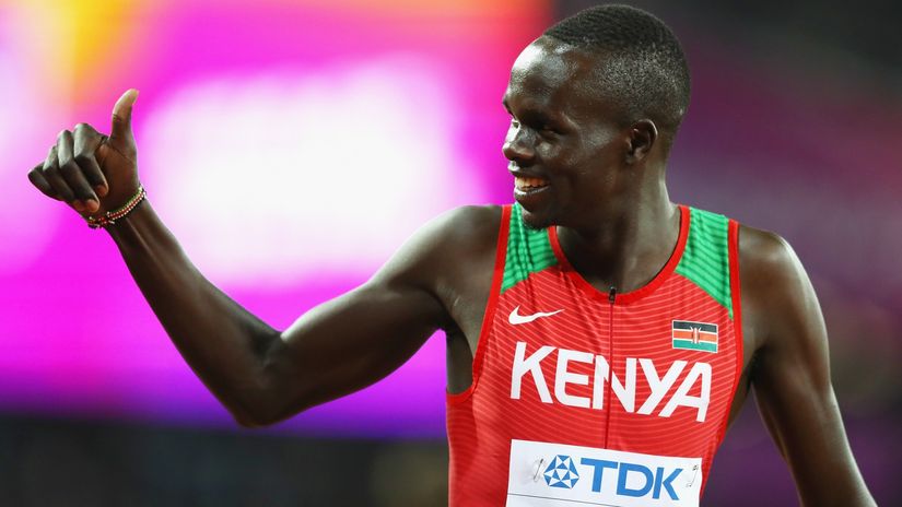 Former world 800m U20 champion passes on