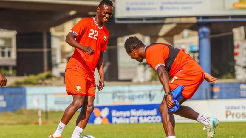 Timothy 'Babu' Ouma acknowledges competition in his Harambee Stars position