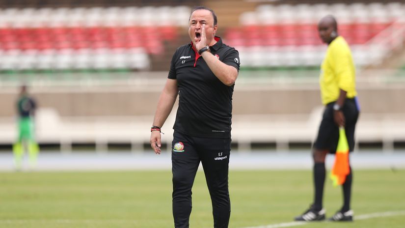 Engin Firat reveals why Harambee Stars lost to Cameroon