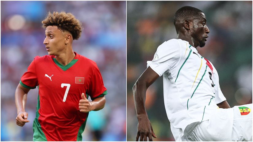 Ben Seghir & Guirassy (©AFP/Getty Images)