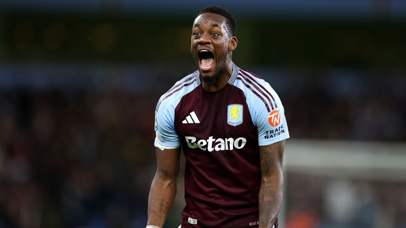 Duran celebrates the triumph over Bayern(©Michael Steele/Getty Images)