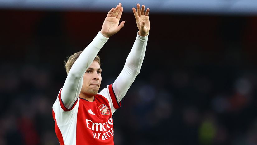 Emile Smith Rowe(©Reuters/David Klein/Gallo Images)