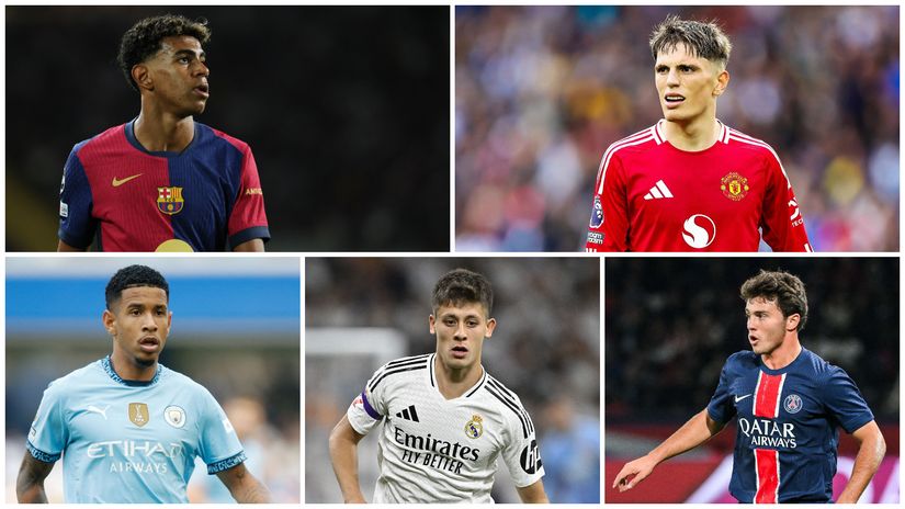 Golden Boy Award nominees: United and PSG with the most candidates