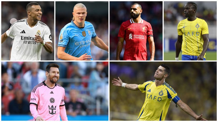 Some of the highest earners(©AFP)