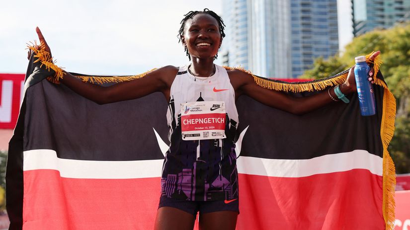 Ruth Chepngetich ©AFP