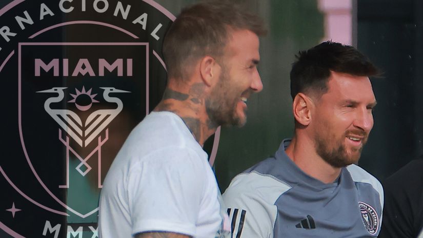 David Beckham & Lionel Messi (©Getty Images/Wikipedia)