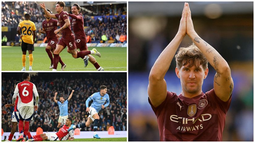 Stones' late heroics against Arsenal and Wolves (©Gallo images/Getty images)