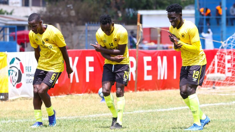 FKFPL Wrap: Kaddu's brace propels Tusker as Leopards are held by ten-man Kariobangi Sharks