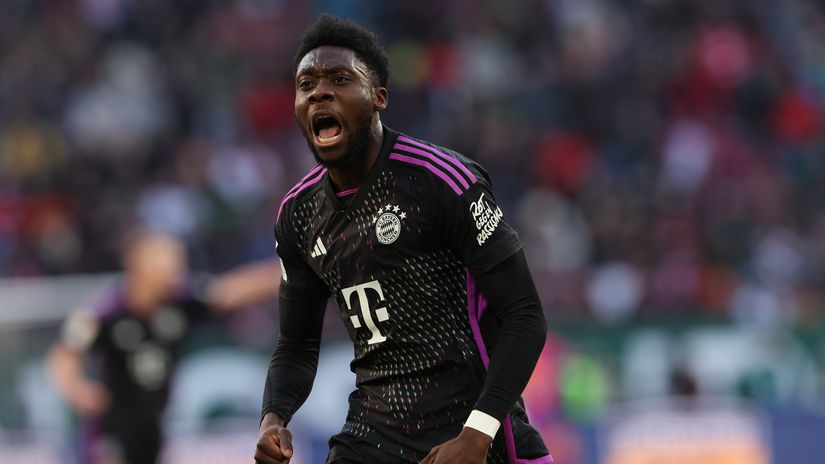 Alphonso Davies(©Alexander Hassenstein/Getty Images)