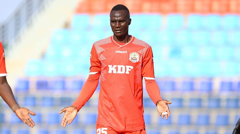 Enosh Ochieng explains reason behind his barren run at Ulinzi