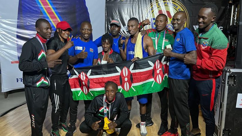 Boniface Mogunde wins Kenya's first African boxing title in seven years