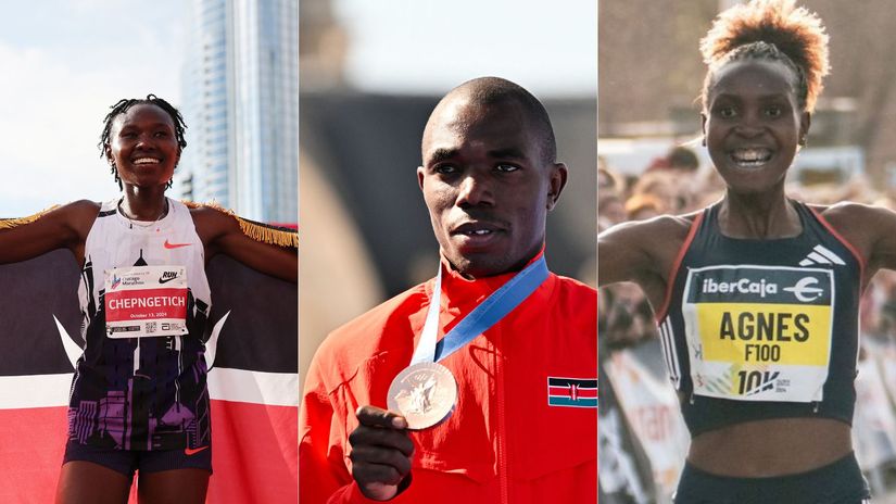 Three Kenyans nominated for 2024 Out of Stadium Athlete of the Year awards