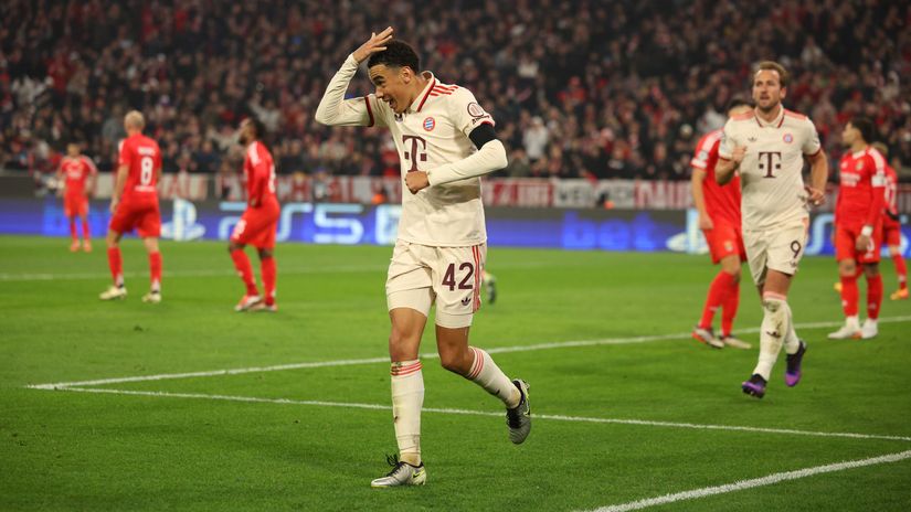 UCL: Musiala's header crowns the dominance over Lisbon Eagles