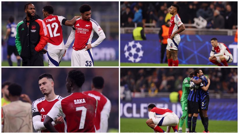 It's cold away from the Emirates...