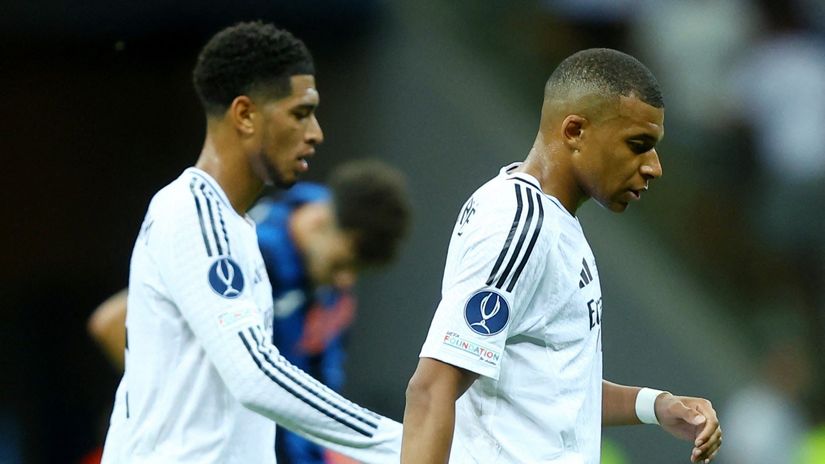 Bellingham and Mbappe(©Reuters/Kacper Pempel/Gallo Images)