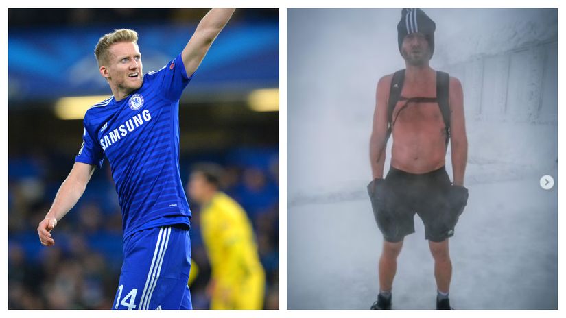 Former Chelsea forward pushing his body to the limits